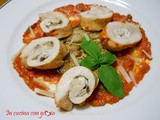 Involtini di pollo alla norma