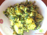 Aloo Methi – How to make Aloo Methi