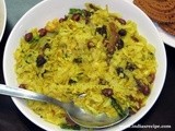 Poha Chivda / Thin Poha Chivda - a Diwali Recipe