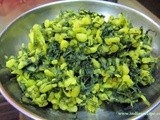 Shepuchi Bhaji (Preparation from Dill Leaves)