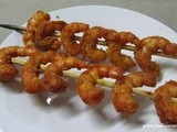 Spicy Prawns on Skewers