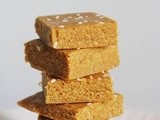 Almond Burfi using Coconut Palm Sugar or Jaggery