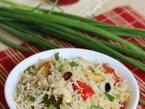 Apple Fried Rice Recipe – Easy Indian Kids Lunch Box Recipe