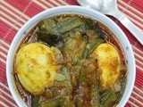 Beerakaya Kodi Guddu Kura | Andhra Ridge Gourd Egg Curry Recipe