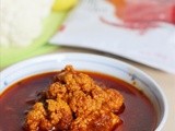 Cauliflower Pickle – Cauliflower Avakaya Recipe (step by step pics)