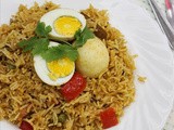 Egg biryani recipe - how to make easy egg biryani