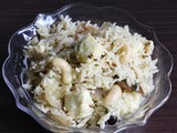 Paneer pulao recipe with coconut milk - Easy Lunch box recipe