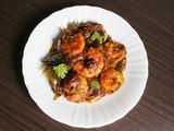 Royyala Iguru (Easy Andhra Prawns Curry)