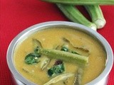 Sindhi Kadhi Recipe (no onion, no garlic dal recipe)