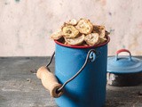 Baked Beetroot & Sweet Potato Chips