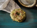 Baked Vallarai Keerai Masala Vadai / Brahmi Masala Vada