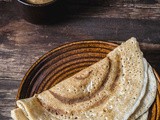 Barley & Brown Rice Dosa / Fermented Barley Crepe - Breakfast Recipes