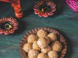 Besan Mawa Ladoo / Kadalai Maavu Khoa Laddu - Easy Diwali Sweet Recipes