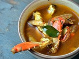 Chettinadu Nandu Rasam / Spicy Crab Legs Soup