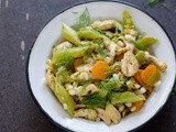 Chicken, Barley & Spinach Salad