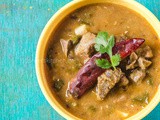 Mutton Dalcha Recipe / Hyderabadi Style Mutton & Lentil Curry
