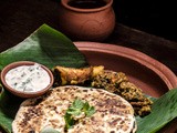 Mutton Keema Paratha / Minced Lamb Meat Stuffed Flat-bread