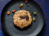 Oats, Raisin & Tutti Frutti Cookies - Eggless & Butterless