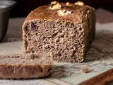 Ragi Honey Bread with Walnuts & Dried Cranberries