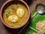 Simple Egg Curry using Coconut Milk - Perfect with Appam & Idiyappam