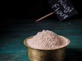 Sprouted Ragi Flour / Homemade Ragi Flour