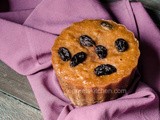 Steamed Coconut & Raisin Pudding - New Year Special Recipe