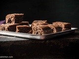 Steamed Wheat & Condensed Milk Brownies (Egg-less & Butter-less) / Easy Chocolate Brownies Recipe