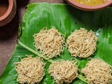 Thinai Maavu Idiyappam / Foxtail Millet String Hoppers / Thinai Sevai Recipe