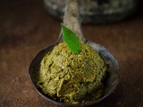 Thoothuvalai Keerai Thuvaiyal - Herbal Green Leaf Recipes