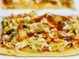 3 Minutes Cheesy Bread Pizza Recipe