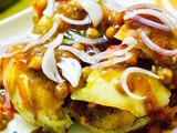 Chole Wale Aloo Tikki Burger “Desi Street Food Recipe”