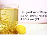 Fenugreek Water For Weight Loss Suggested by my Dietitian