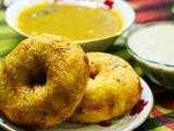 Medu Vada Recipe | South Indian Vada Recipe | Indian Fried Donut Recipe
