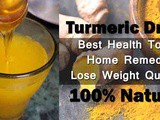 Turmeric Drink for weight Loss & More Health benefits
