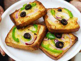 Veggie Cheesy Garlic Bread Recipe