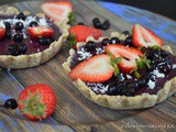 Blueberry Tartlets (Vegan, Paleo)