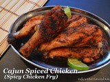 Cajun Spiced Chicken (Spicy Chicken Fry)