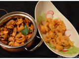 Calamari – 2 ways! : Spicy Sauteed and Chick Pea batter fried