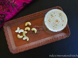 Cashew Masala Milk (Vegan, Paleo, Refined Sugar free)