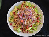 Chicken and Avocado Salad with Thai flavors