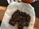 Chocolate Pumpkin Brownies || Coconut flour Brownies (Paleo)