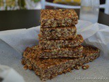 Easy ‘No Bake’ Breakfast Bars (Sugar free, Vegan)