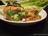 Herbed Salmon Cakes (Hara Bhara Fish Cutlets)