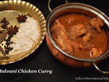 Malvani Chicken Curry(Chicken curry with roasted coconut masala)