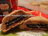 Oreo Stuffed Chocolate Chip Cookies