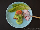 Pan fried Salmon with a Coconut Dill Chutney