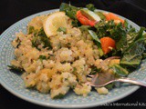 Tapioca Pearl and Sweet Potato Hash (Sabudana Khichdi)