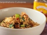 Riz sauté vert – green fried rice [VeganMoFo - Day12]