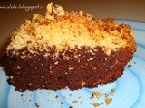 Brownies con crumble di cocco e nocciole