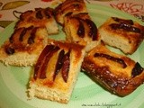 Focaccia dolce alle prugne